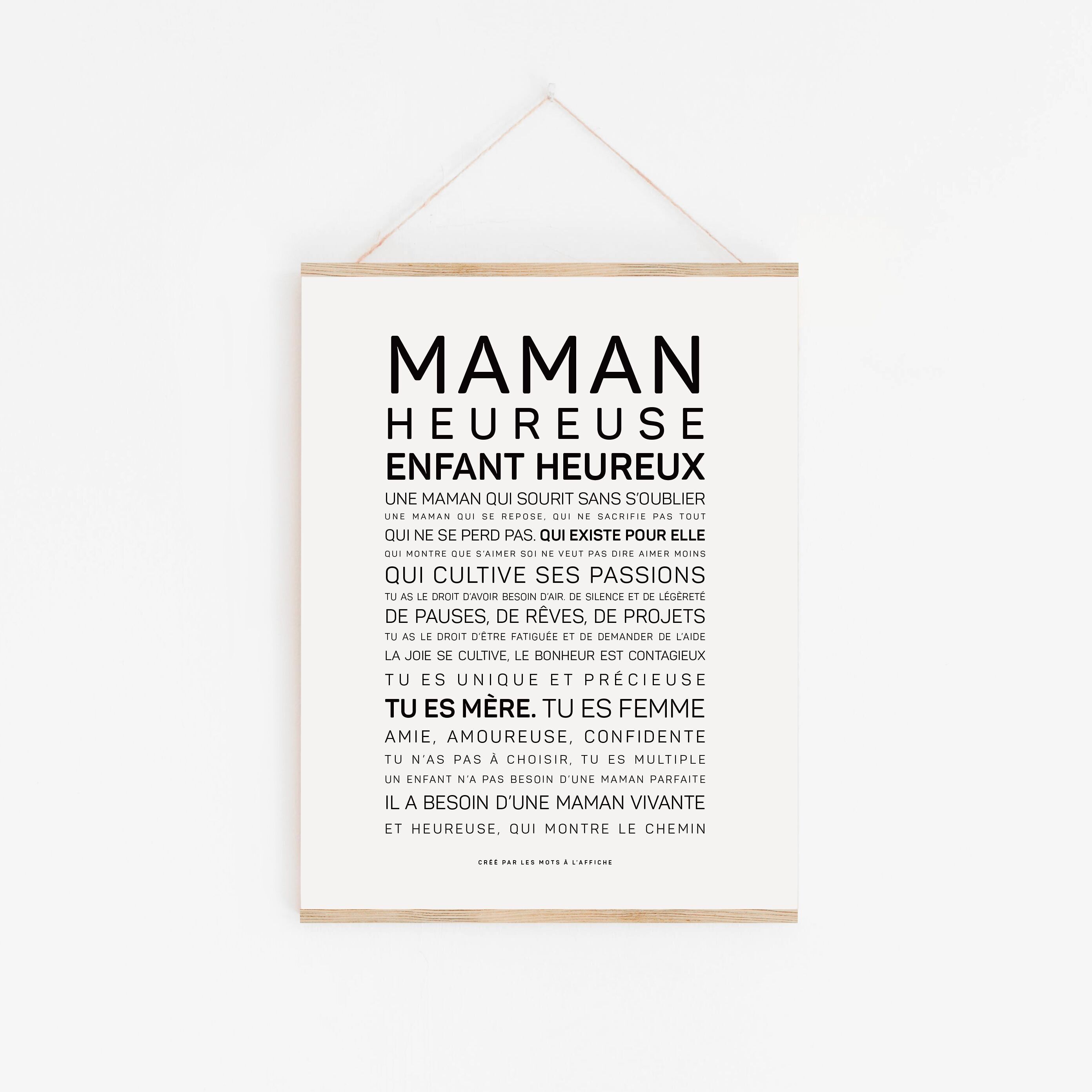 Mamá feliz, niño feliz