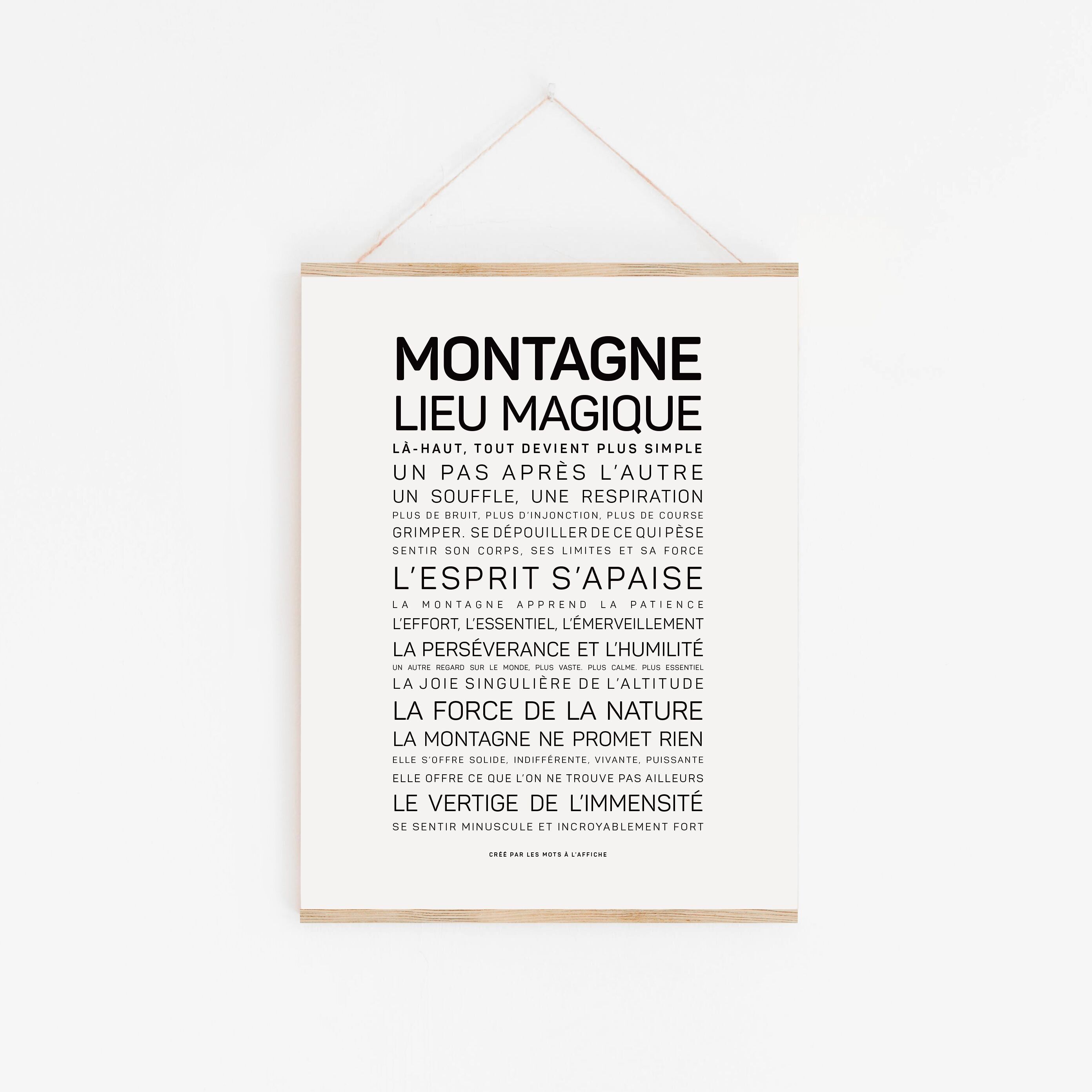 Montaña, lugar mágico