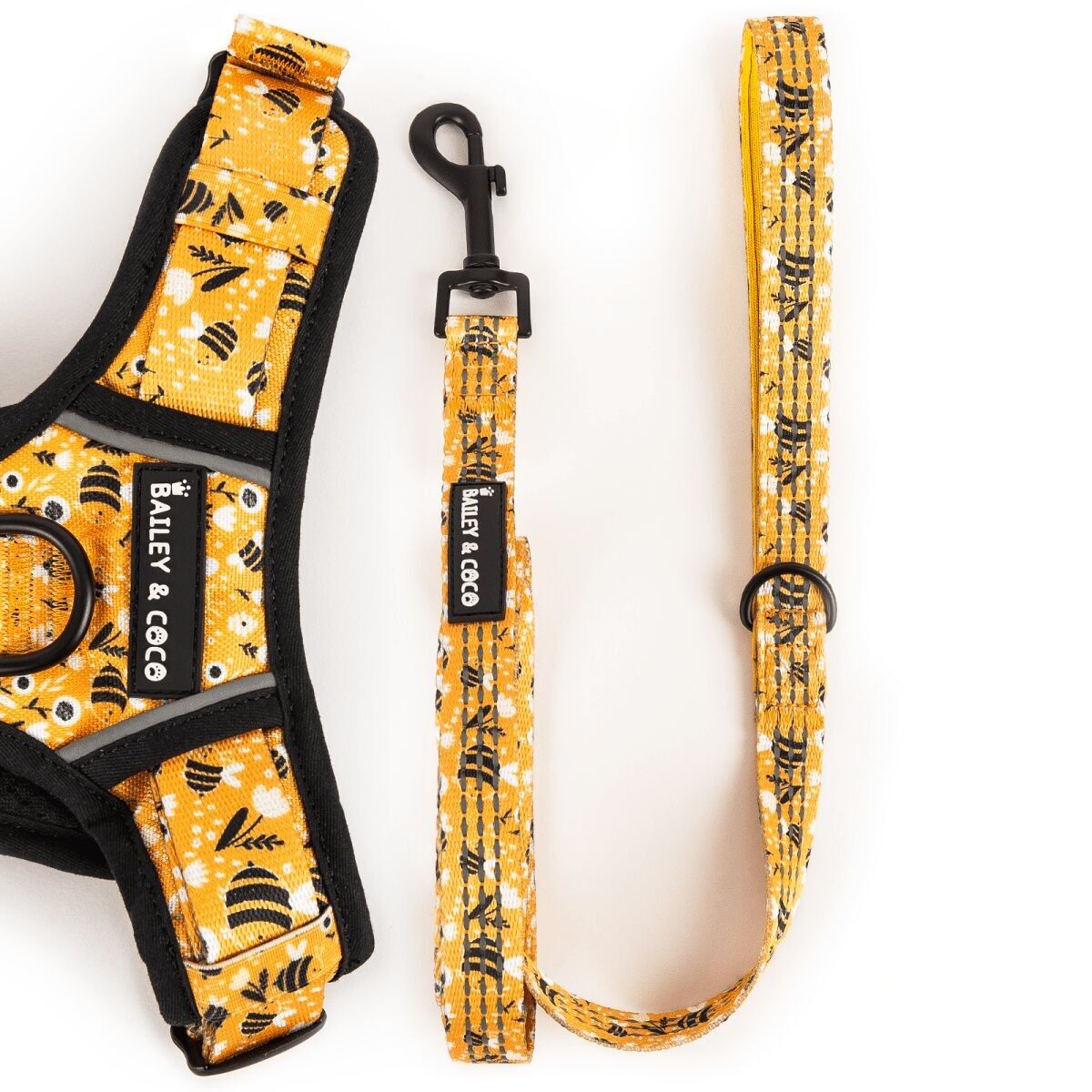 Correa de tela para perros Trail & Glow® de 1,5 m - Wanna-Bee