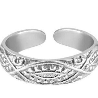 Bague d'orteil Inca (argent véritable)