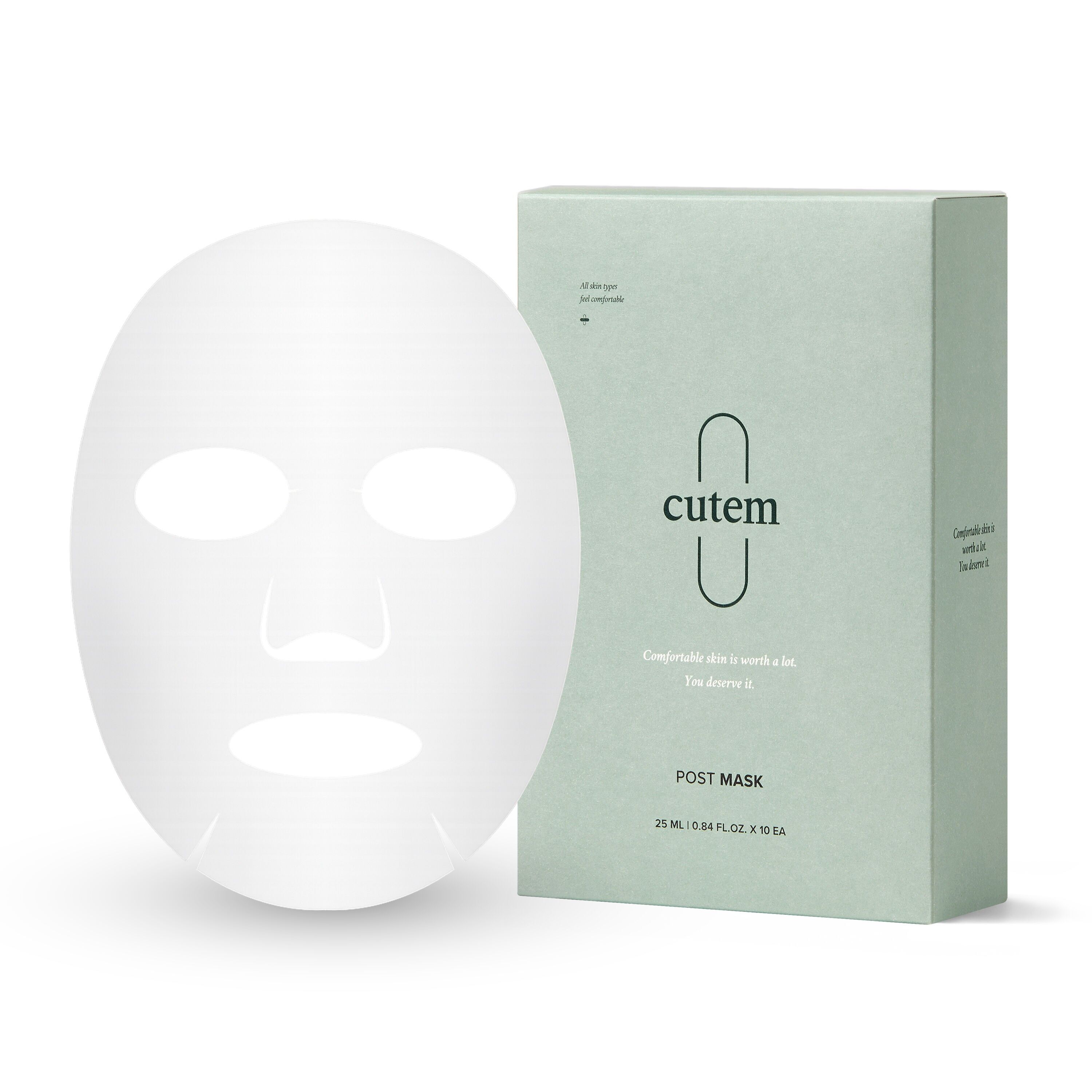 cutem Post Mask (Set) | 25 ml x 10ea| Korean Skincare
