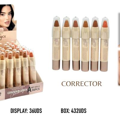 CORRECTEUR DES YEUX ET CONTORING DU VISAGE