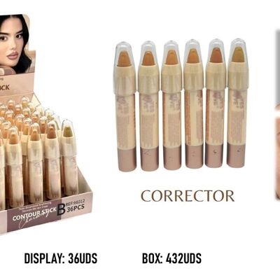 CORRECTEUR DES YEUX ET CONTORING DU VISAGE