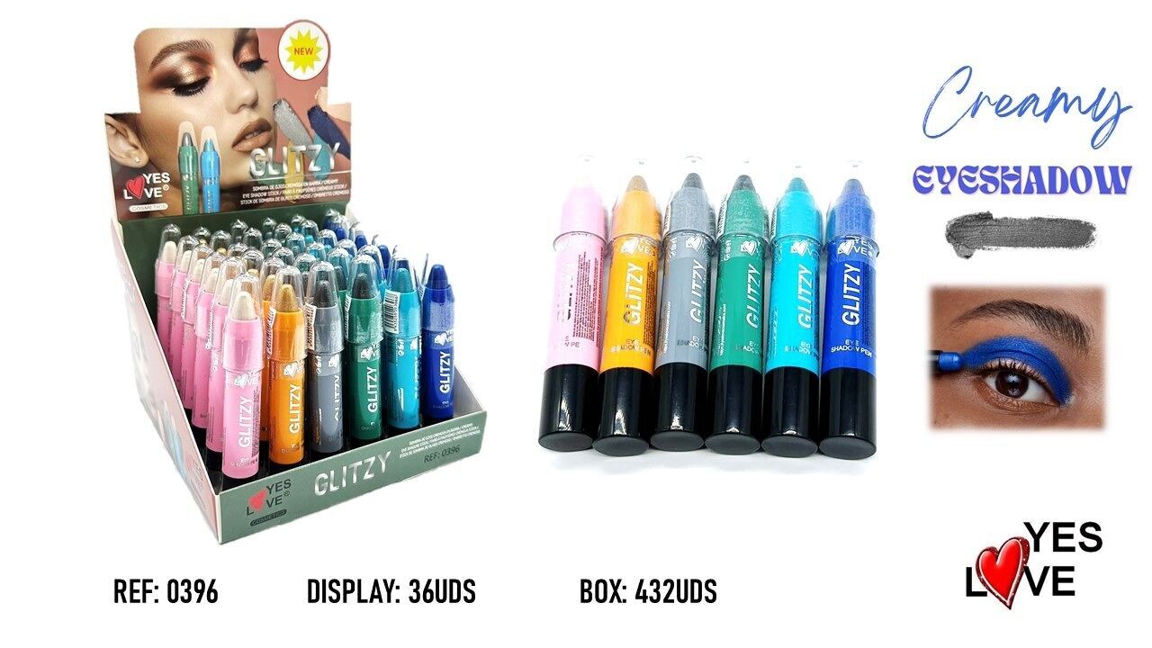 Cremige Lidschattenstiftfarben