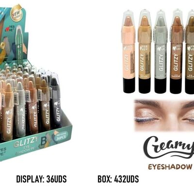 Creamy Stick Eyeshadow Colors