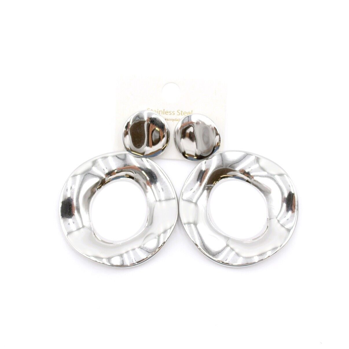 Stahlohrring - Kreis