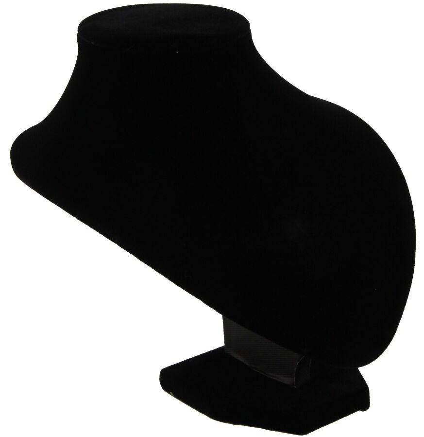 R-L3.1 PK060 Expositor de collares 19x18cm Terciopelo negro