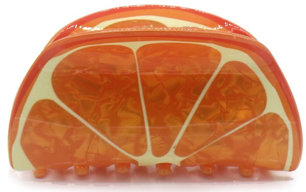X-G6.2 H1038-003 Fermaglio per capelli alla moda arancione 8.5cm