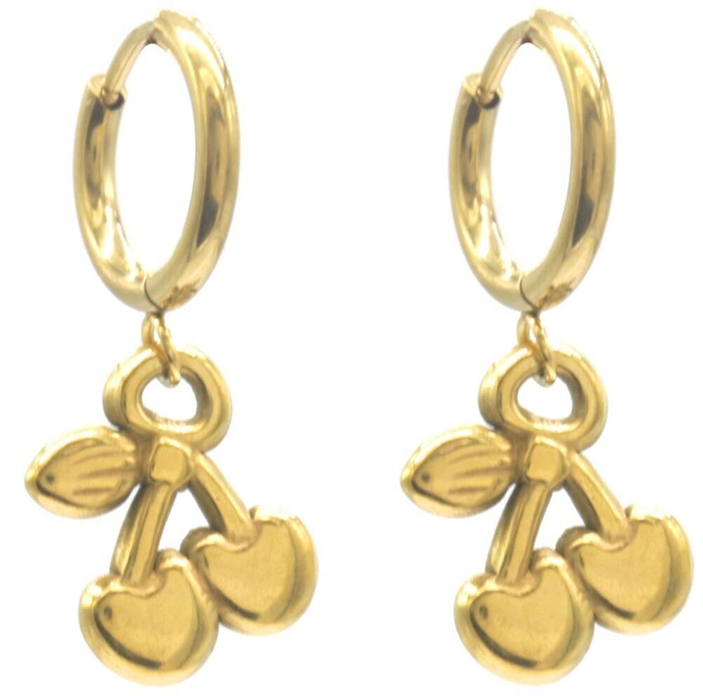 A-A5.1 E103-275G S.Orecchini in acciaio Ciliegie 3x1cm