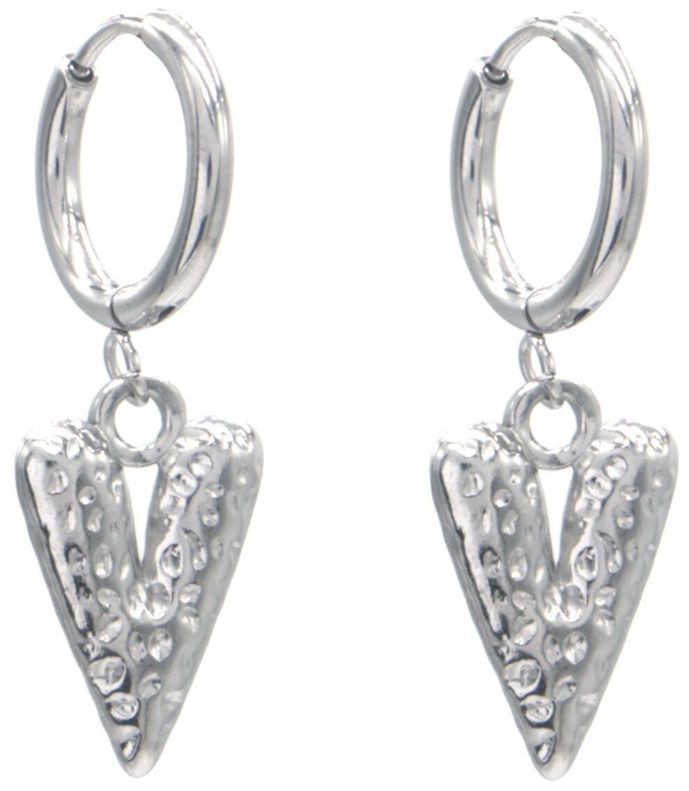 A-B6.3 E103-286S S. Orecchini in acciaio Cuore 3.2x1 cm