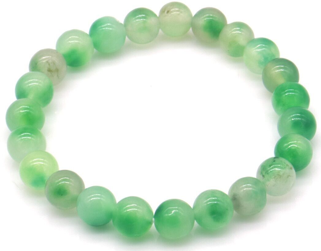 G-E22.2 B2574-001-4 Braccialetto alla moda 8mm Pietre Calcedonio