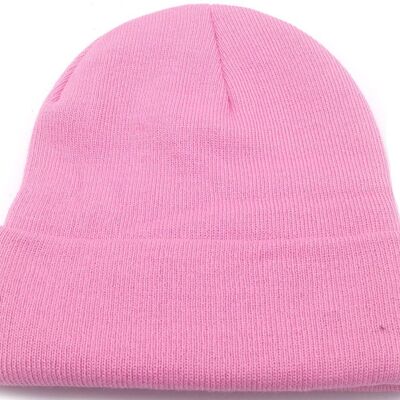 Q-N8.1 HAT057-001-71 Berretto invernale rosa