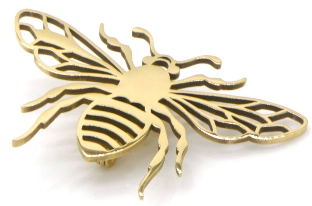 I-F21.1 P1035-004 Broche Abeja 5.5cm