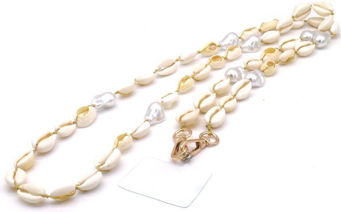 B-E1.1 KEY1027-001 Long Phone Cord Shells 120cm