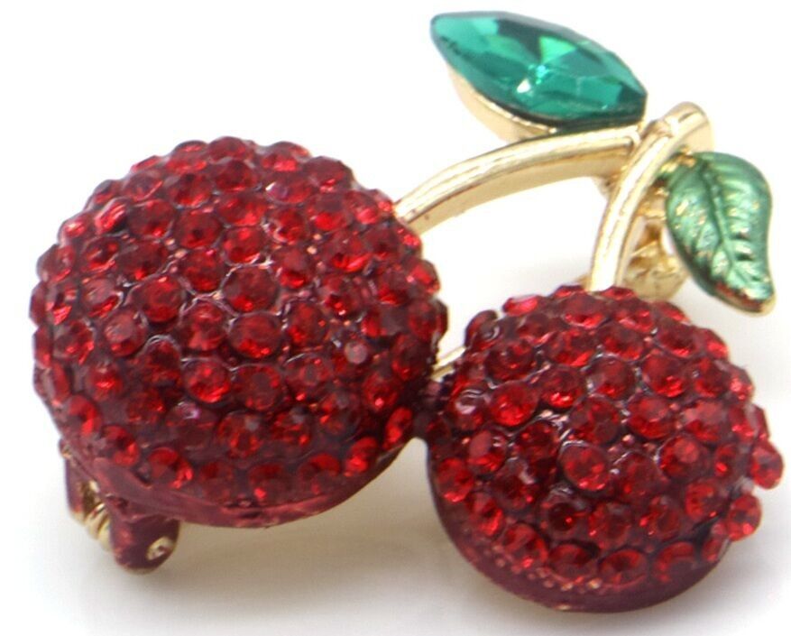 I-B16.2 P1035-013 Broche Cerezas 4cm