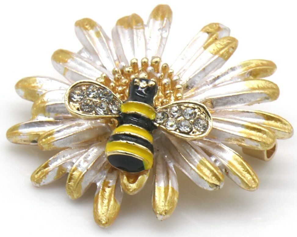 E-E21.2 P1035-018 Broche Flor 3.5cm