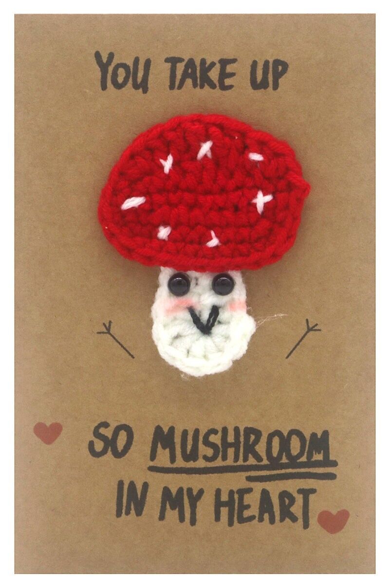 D-A2.2 PC2577-007 Tarjeta de regalo de punto positivo 14x9.Hongo de 5 cm