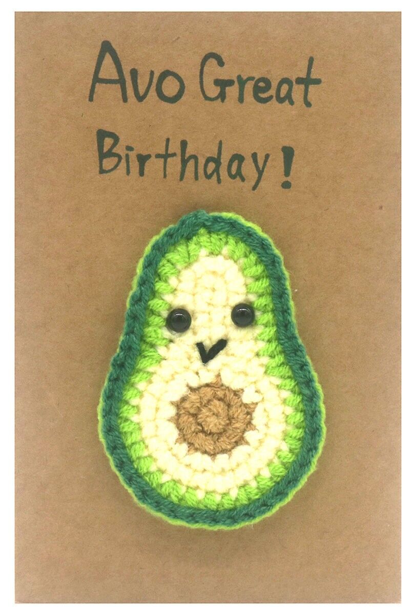 E-D3.1 PC2577-013 Tarjeta de regalo de punto positivo 14x9.Aguacate de 5 cm