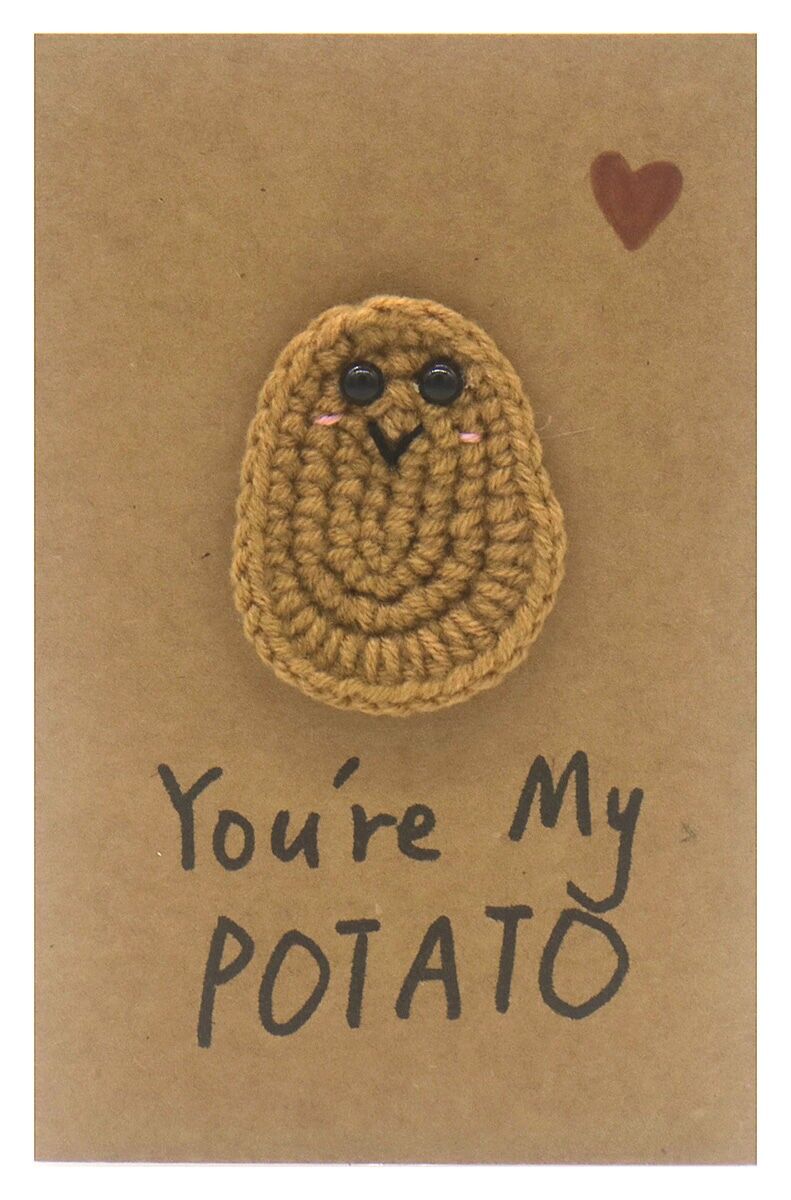 D-B9.1 PC2577-032 Tarjeta de regalo de punto positivo 14x9.Patata de 5 cm