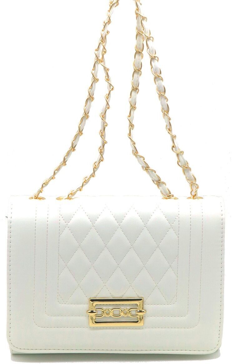 Y-A2.5 BAG1016-006-2 Bolsa de PU 25x18x11cm Blanco