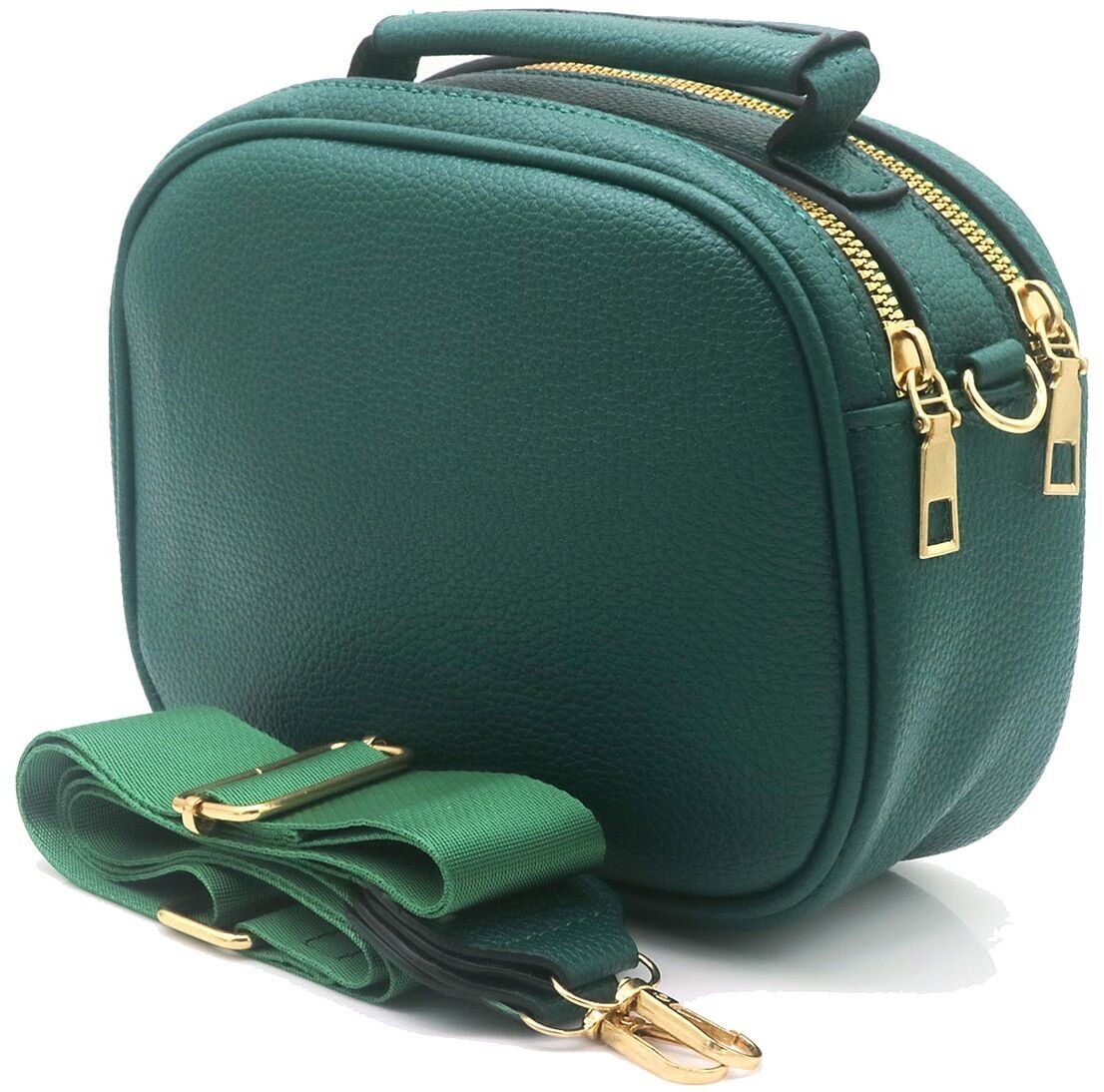 Z-F4.6 BAG1016-003-4 Bolsa PU 20x15.5x7cm Verde
