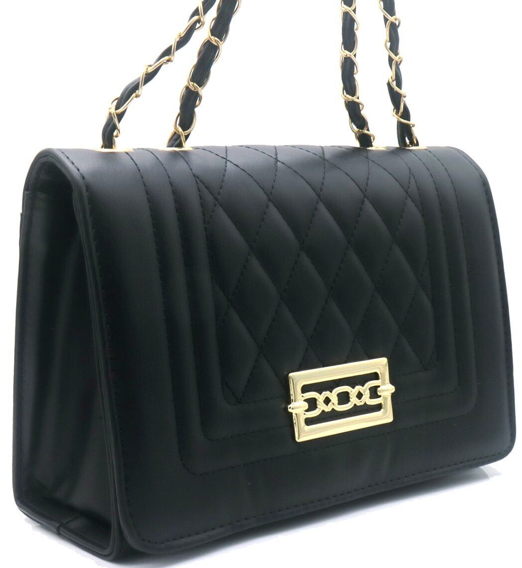 Y-A3.3 BAG1016-006-1 Bolsa de PU 25x18x11cm Negra