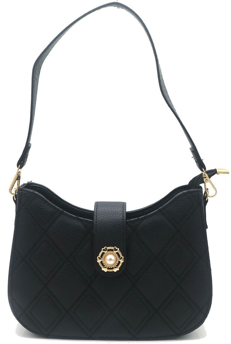Y-A1.3 BAG1016-004-1 Bolsa PU 23x16x7.5 cm negro