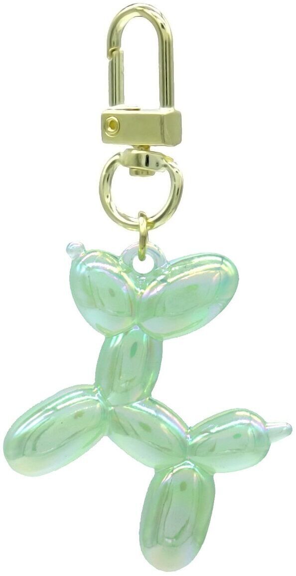 D-F15.1 KY2403-018-12 Portachiavi Cane 5cm Verde