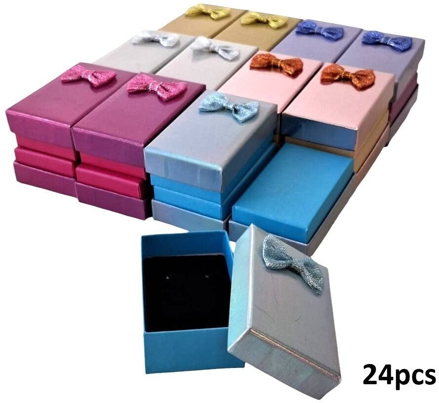 Y-D4.5 PK1032-007 Caja de regalo 8x5x2.5 cm - Colores variados - 24 piezas