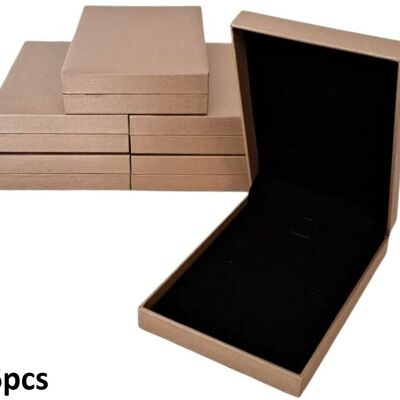 R-D4.1 PK1032-005 Scatola regalo di lusso 16x11x3.5 cm - Oro - 6 pezzi