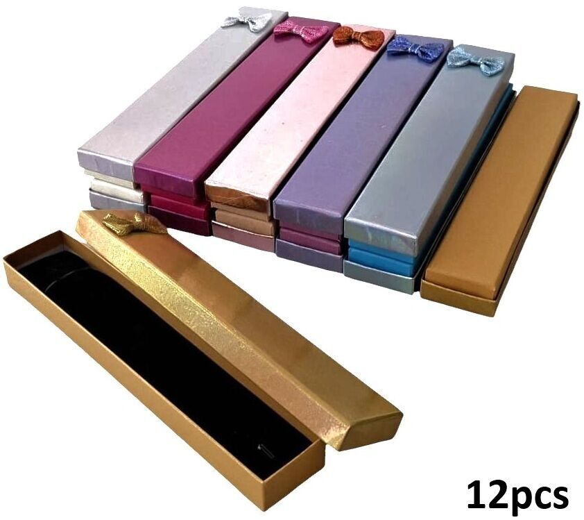 Y-F1.1 PK1032-007 Geschenkbox 21x4x2cm - Gemischte Farben - 12 Stück