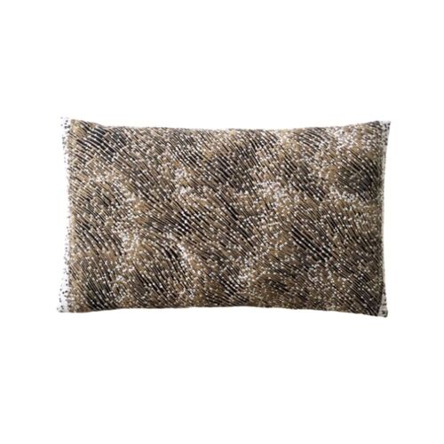 Coussin HERBAÉ rectangle marine & beige