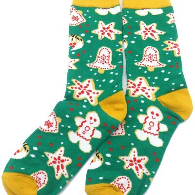 S-D2.3 SOCKS2438-106 Paio di calzini taglia 38-45 Natale