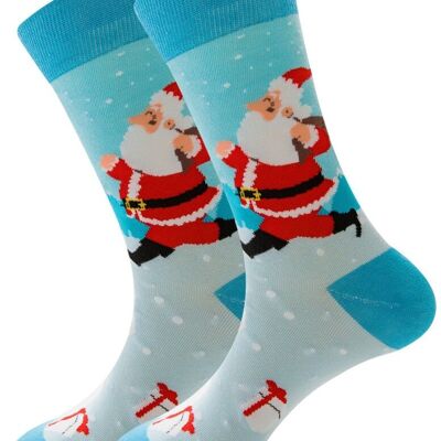 S-C2.3 SOCKS2316-434-5 Par de calcetines Talla 38-45 Navidad