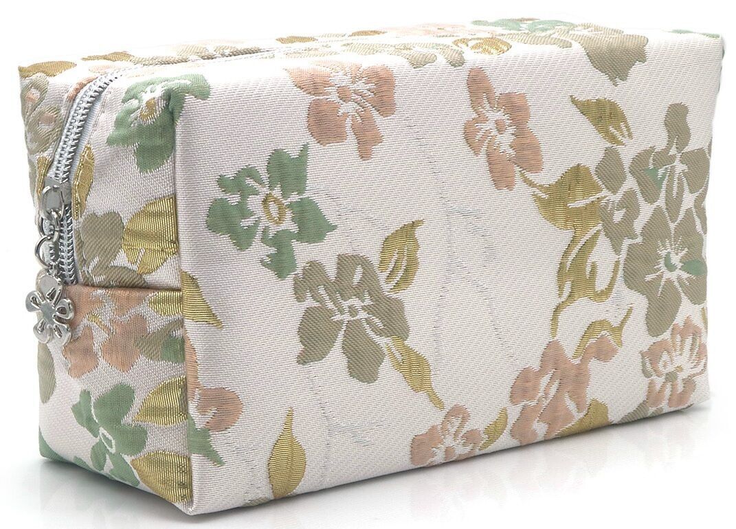 Q-L2.1 BAG1015-001-1 Kosmetiktasche Blumen 18x11x7cm