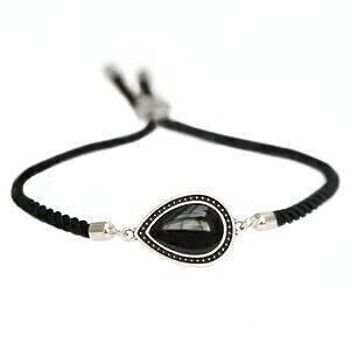 Bracelet Versailles argent noir 2