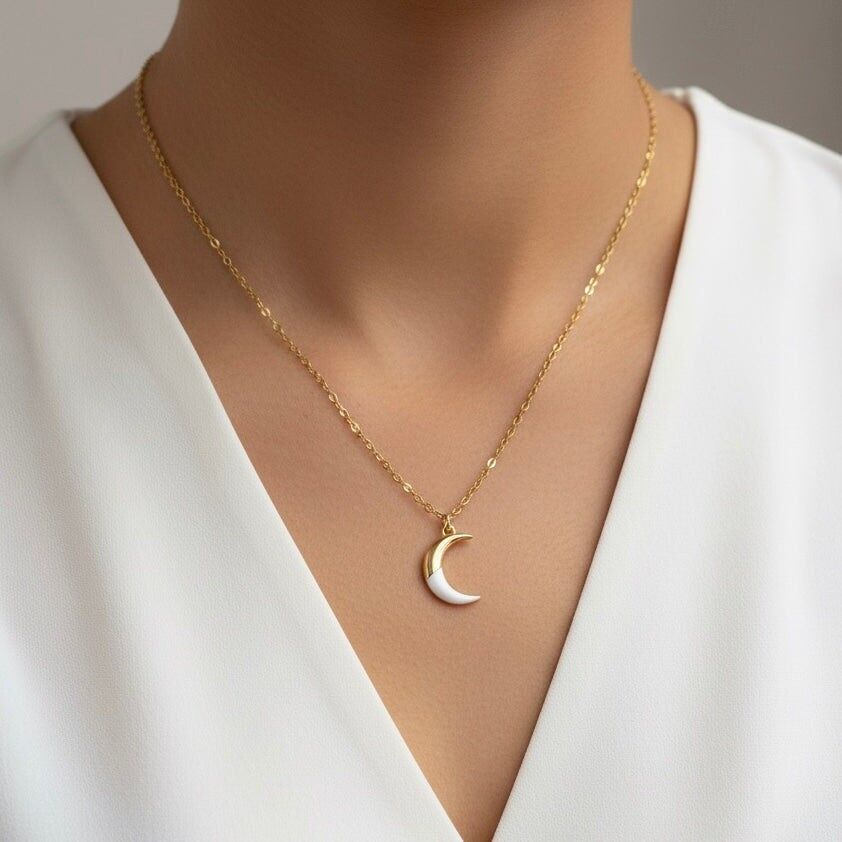 Collana Luna blanca