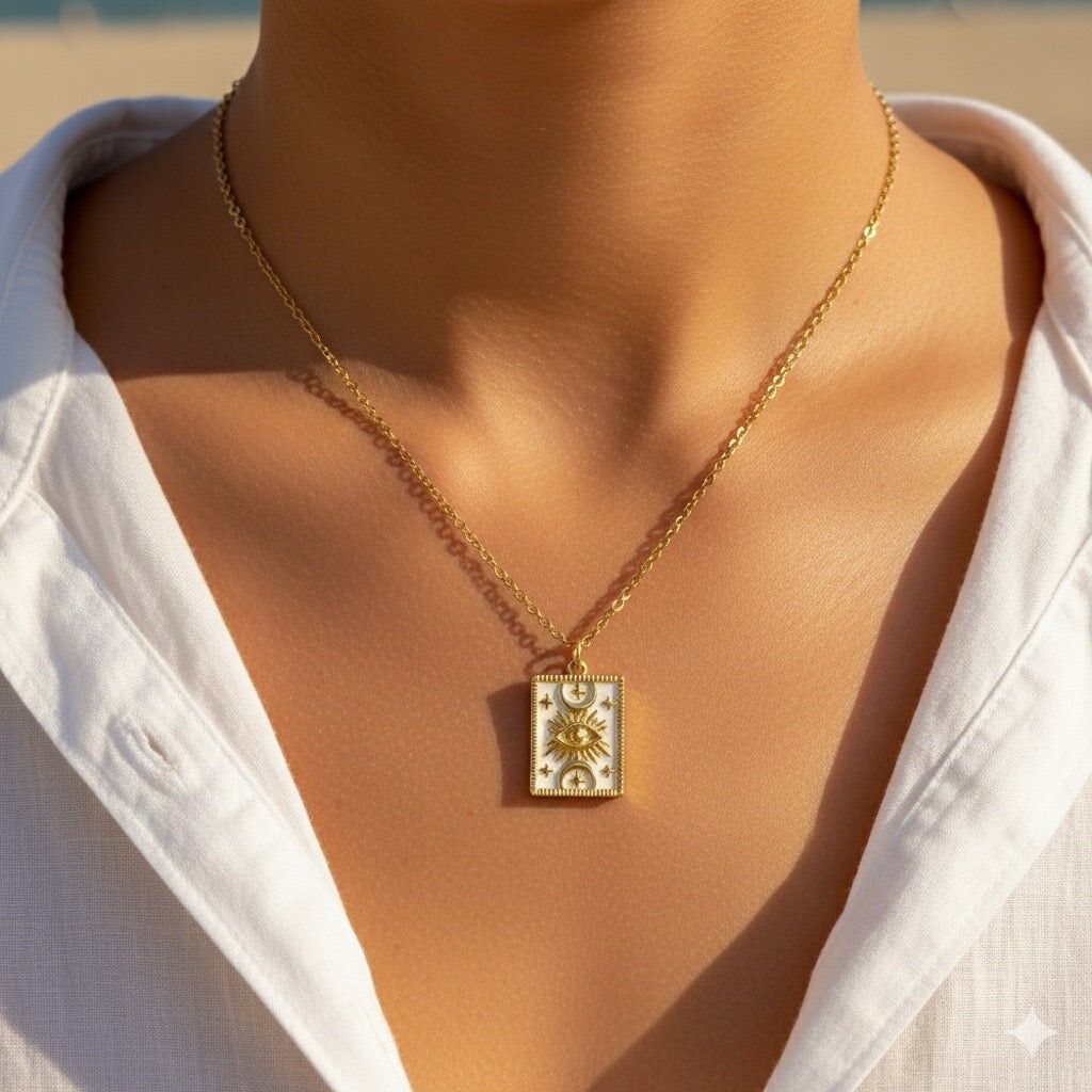 Serenity Perlenschutz-Halskette