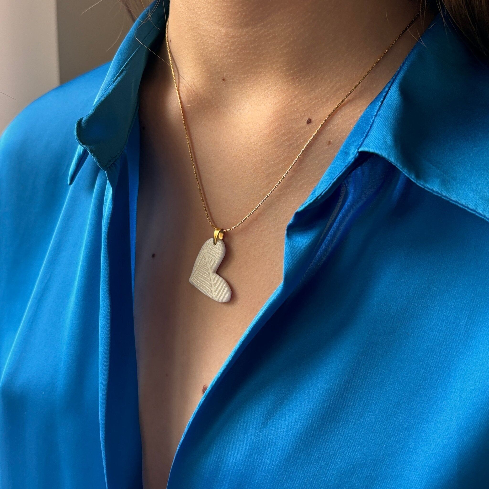 Collana Amore Scolpito