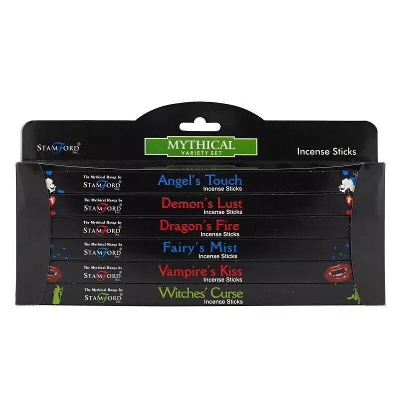 Coffret de bâtonnets d'encens Stamford - Mythical (6 parfums)