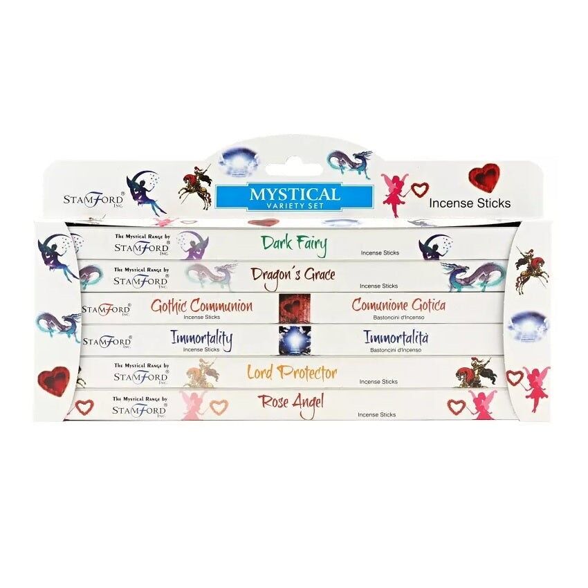 Coffret de bâtonnets d'encens Stamford - Mystique (6 parfums)