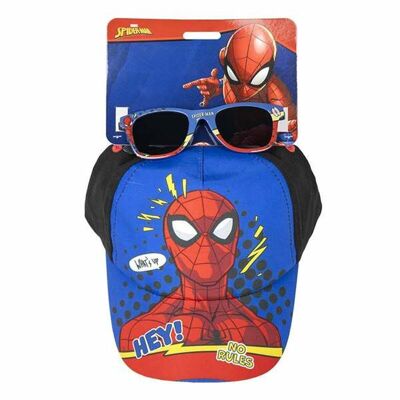 Gorra y gafas de sol Spider-Man para niños 2 piezas