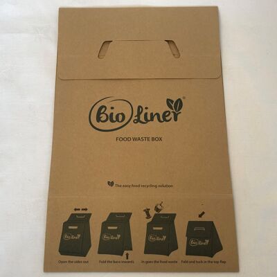 Bolsa bio de caja de residuos de alimentos