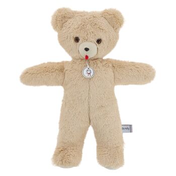 Peluche Ours - "Toinou" 33 cm Beige  - Made in France 1