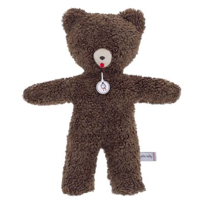 Teddybär - „Toinou“ 33 cm Dark Vintage – Hergestellt in Frankreich