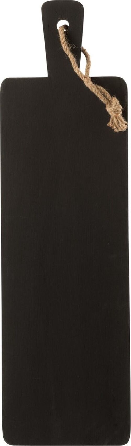 Houten snijplank - Large (zwart)