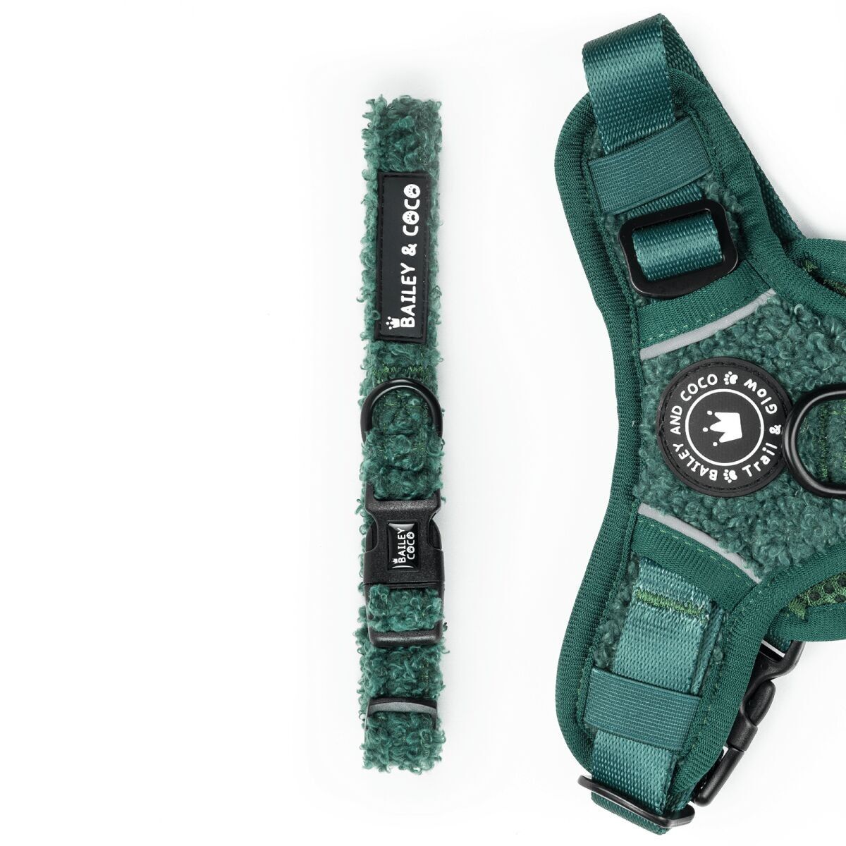 Collare Trail & Glow® - Teddy Smeraldo