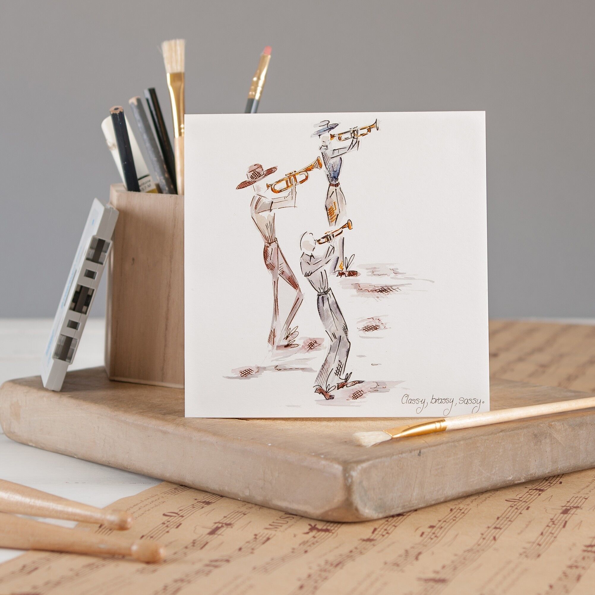 Biglietti d'auguri Le Tre Trombe