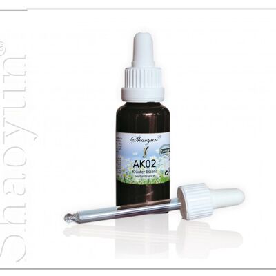 Essence à base de plantes AK02 (sérum concentré pour l'acné)