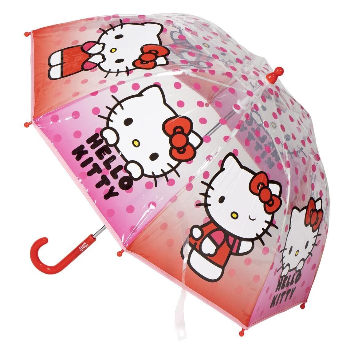 OMBRELLO MANUALE POE BUBBLE HELLO KITTY - 2400000860